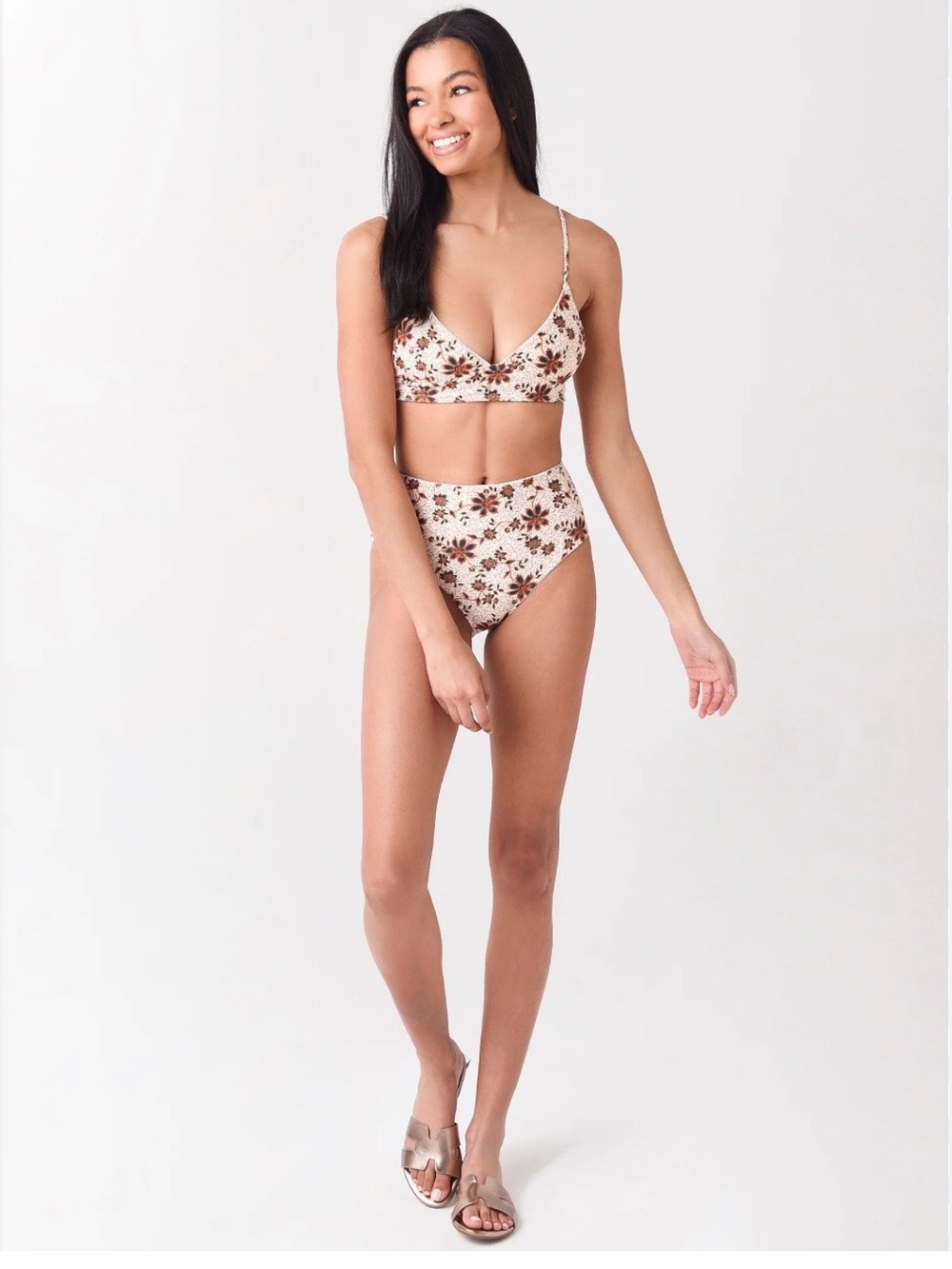 Juillet Floral Print Swimsuit NEW